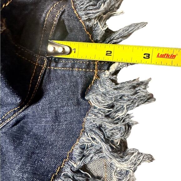 Altar'd State Cut Off Denim Jean Shorts Size 3 - Picture 5 of 5